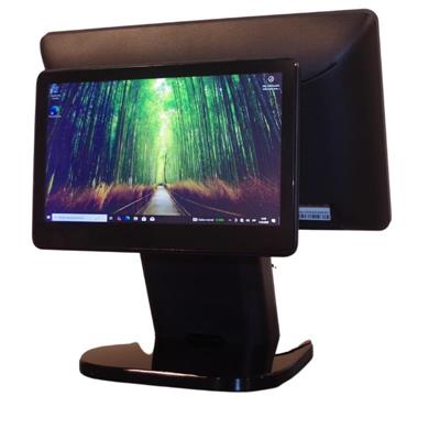 Combo Pc All In One Elitronic 5200 + Pantalla trasera para cliente